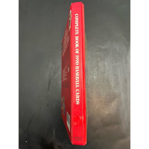 Complete Book of 1990 Baseball Cards Topps Donruss Fleer Score Tom Owens - Picture 3 of 8